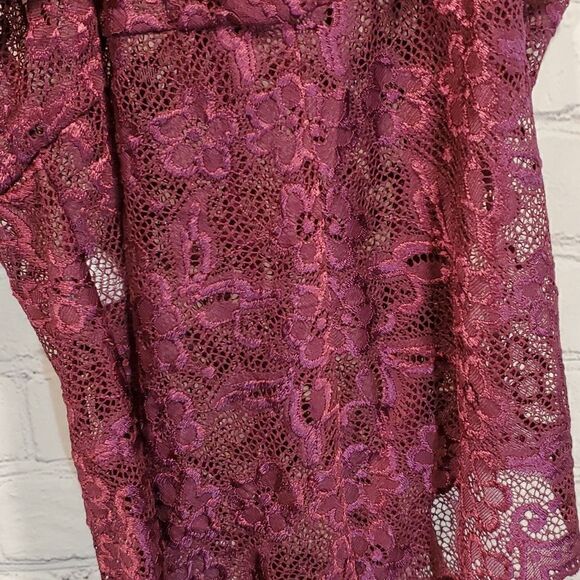Avidlove purple lace bodysuit NWT - Picture 7 of 9